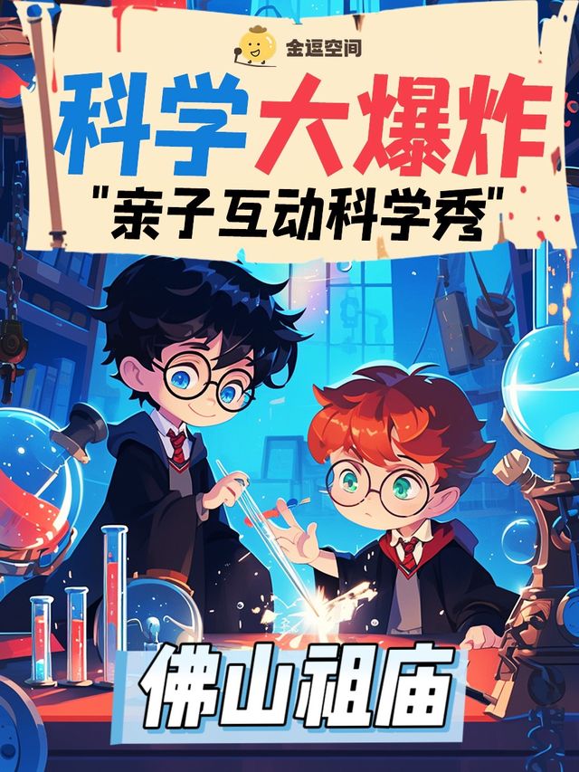 【家庭】佛山祖廟站|親子物理秀-科學大爆炸||科普教育|OK博士｜兒童親子 | 摩天樓喜劇-祖廟店