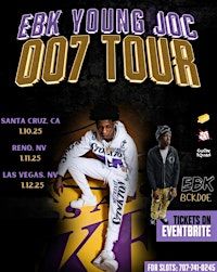 EBK YOUNG JOC + EBK BCKDOE LIVE IN LAS VEGAS | 4972 S Maryland Pkwy