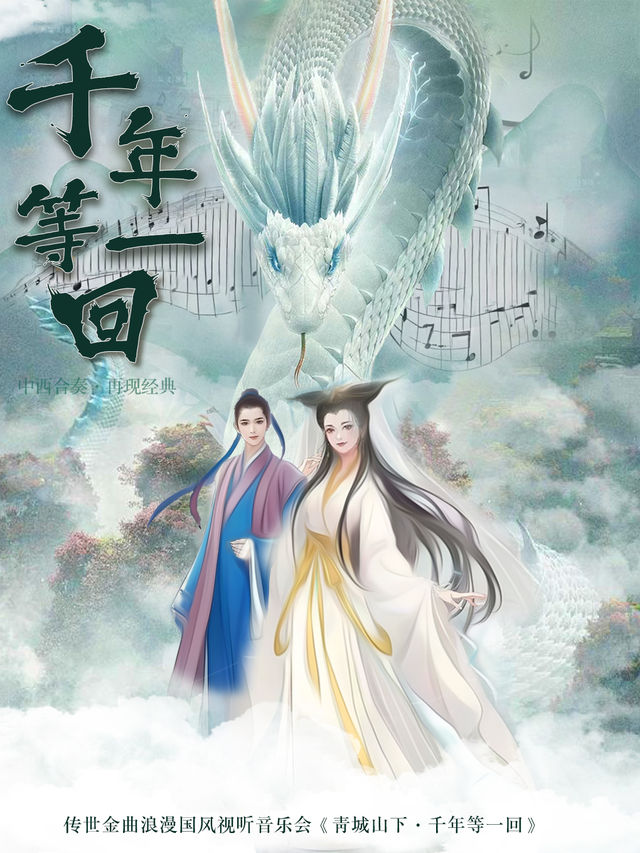 傳世金曲浪漫國風視聽音樂會《青城山下·千年等一回》【齊齊哈爾站】｜音樂會 | 齊齊哈爾市工人文化宮