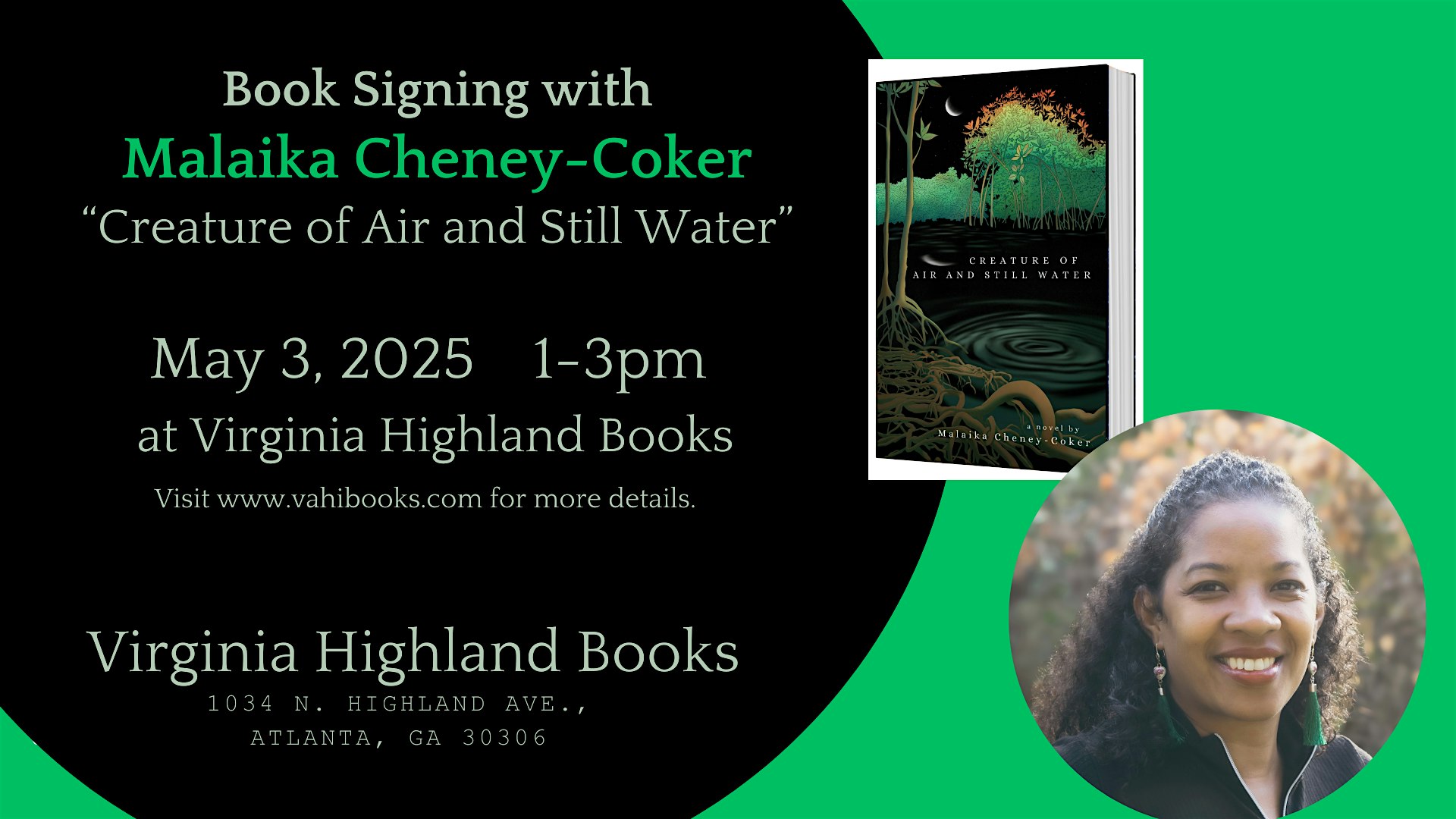 Meet Author Malaika Cheney-Coker! | Virginia Highland Books