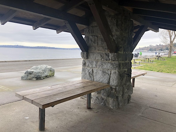 Potterings - Make a Berry Bowl on Alki Beach | Alki Beach Park