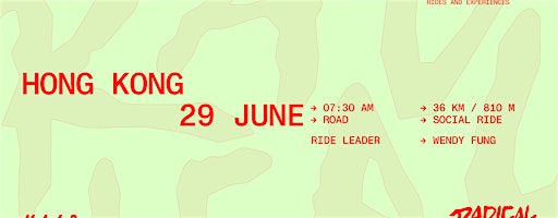 Radical Women of Cycling Ride: Hong Kong | MAAP LaB Hong Kong