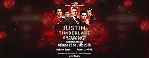 Justin Timberlake & *NSYNC - Tribute Show | H Live Club & Show