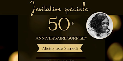 Fête surprise d'Aliette | Complexe la Providence