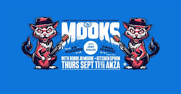 The MOOKS (w/Vic Ruggiero of The Slackers) / Bobbi-Jo Moore/ guests tba | The Anza Club