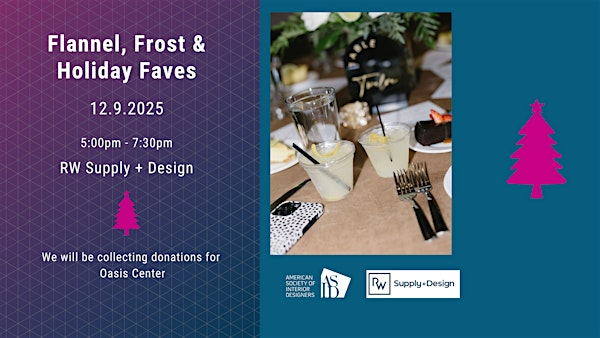 Flannel, Frost & Holiday Faves | RW Supply and Design