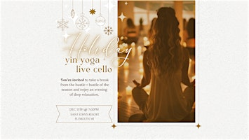 Holiday Candlelight Yin Yoga, Cello + Harp Experience | Saint John's Resort