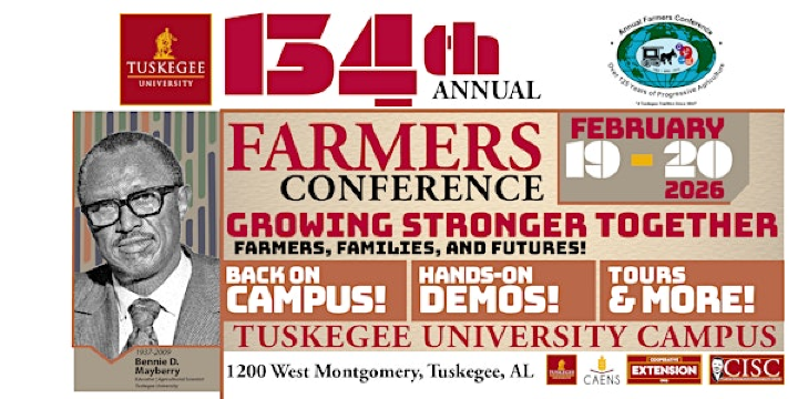 134TH ANNUAL FARMERS CONFERENCE | Tuskegee University