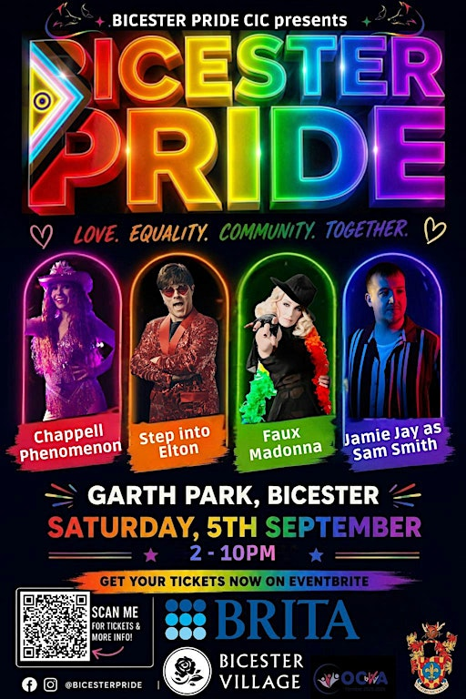 Bicester Pride 2026 | Garth Park