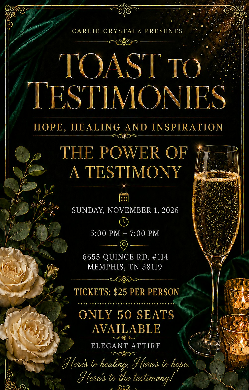 Toast To Testimonies | 6655 Quince Rd