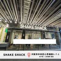 SHAKE SHACK 大丸心斎橋店｜美味しいハンバーガー🍔