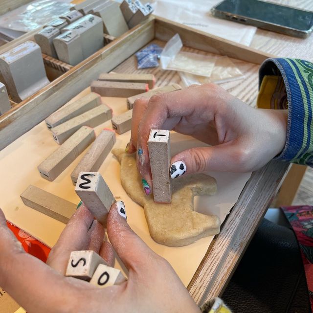 Handmade soap at innisfree house Jeju! 