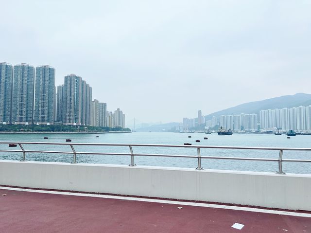 😍🌊無敵海景盡入眼簾｜荃灣海濱公園👍🏻
