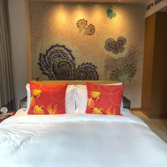 modern又有小小古典中國風嘅酒店