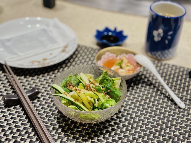 💁🏻‍♂️🌟鉄人旨花鉄板燒餐 有前菜、 沙律 、汁煮白鱈魚、龍蝦、和牛、炒飯、雞湯及甜品