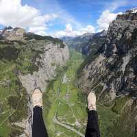 Awesome paragliding experience in Switzerland