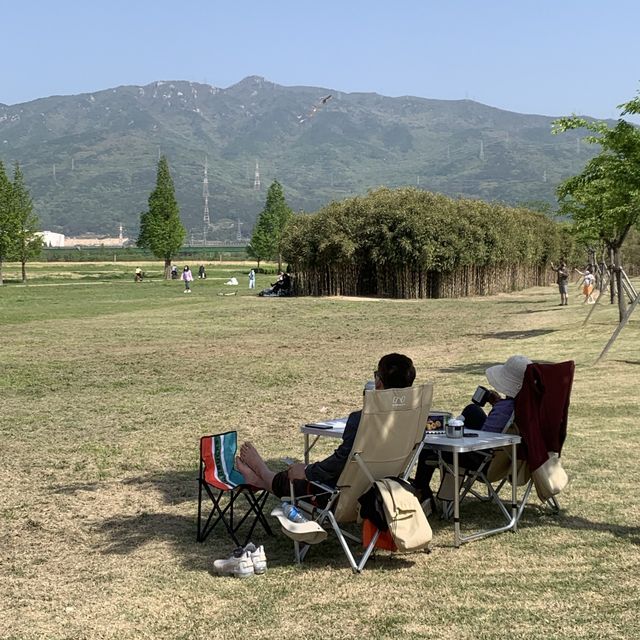 셀프웨딩, 캠핑 장소 추천! 양산 황산공원