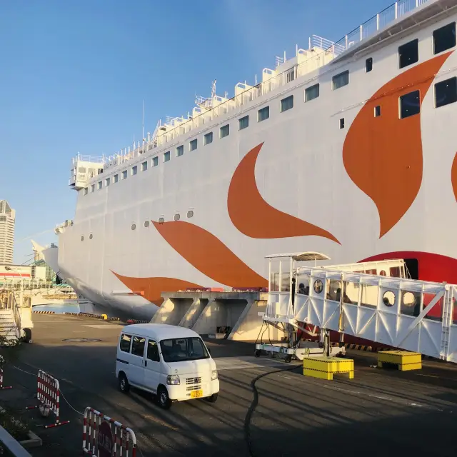 大阪から鹿児島(志布志)までフェリーさんフラワー