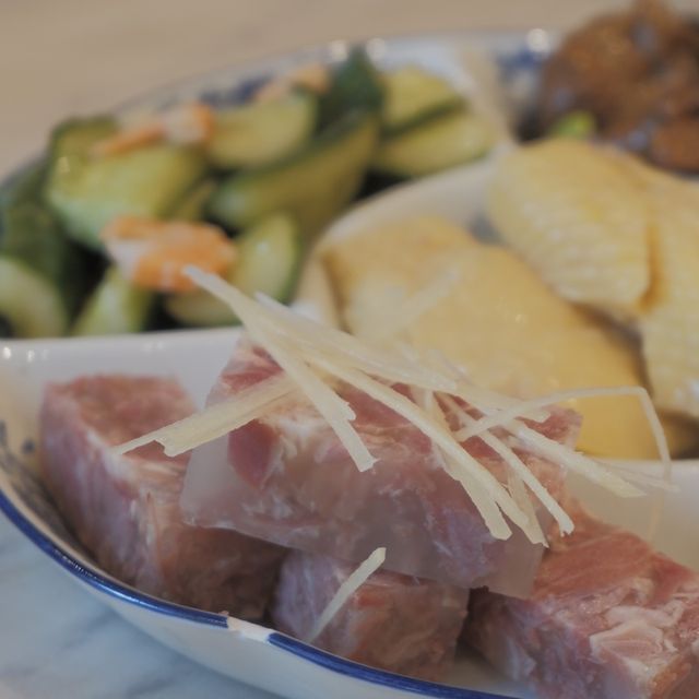 樓上上海菜，吃鹹鮮濃味