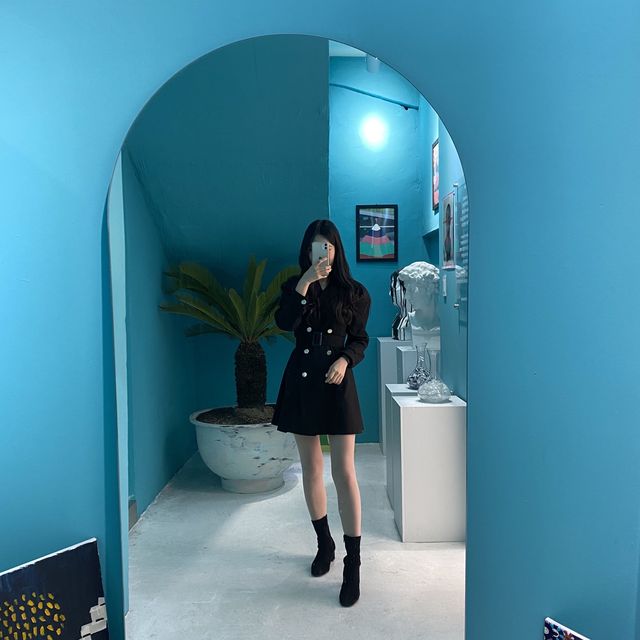 포토존 천국 대흥동 카페 - 오브제