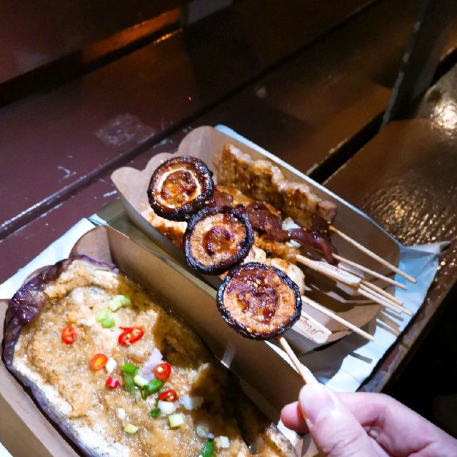 太安楼附近新开的串烧店