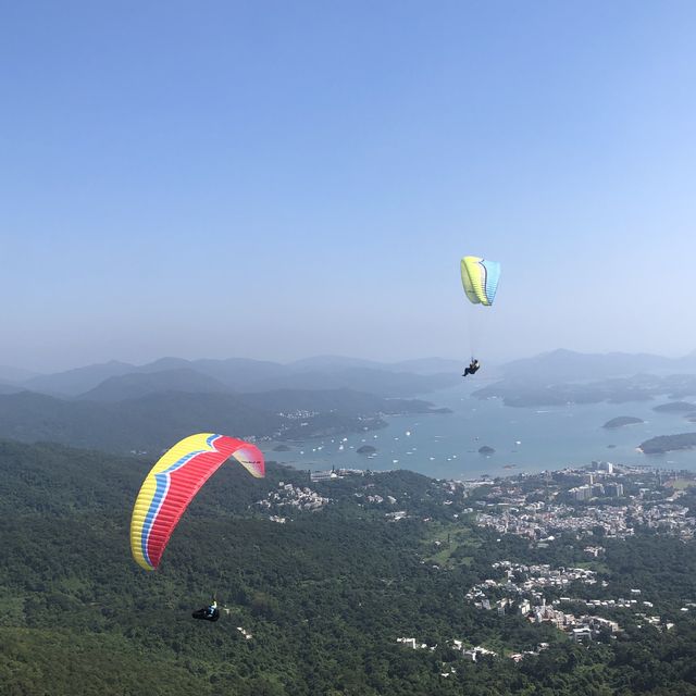 昂坪高原⛰️眺望西貢海景