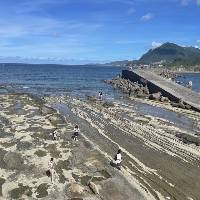 基隆中正區 ｜ 八斗子 臺灣水準原點 平浪橋 長潭里漁港潮間帶