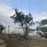 香港透明波波星空Glamping露營好去處 岩一家大細！