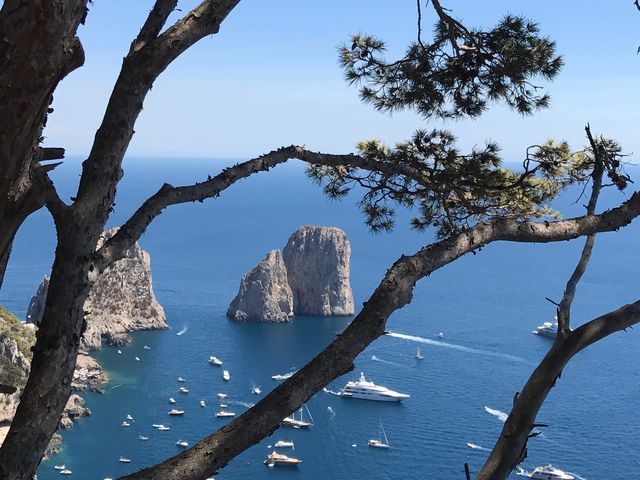 Capri sublime natural beauty 🛥 🌊 