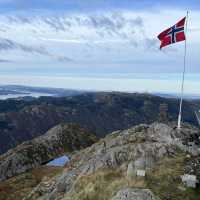 1,300 steps to the highest view in Bergen 