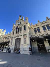 Art Nouveau Train Station in Valencia