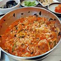포항 영일대의 과메기와 물회 맛집, 조개2번지