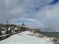 Winter at Niagara Falls 🌈