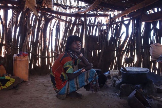 The last primitive tribes in Ethiopia: Hamer and Mursi.