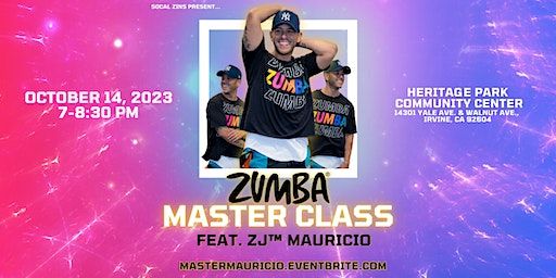 Master Class feat. ZJ™ Mauricio 2023 (Irvine) | Heritage Park Community Center
