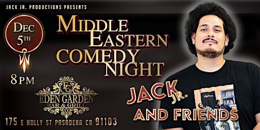 Jack Jr in Pasadena | Eden Garden Bar & Grill