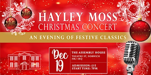 Festive Christmas Concert with Hayley Moss | The Assembly House