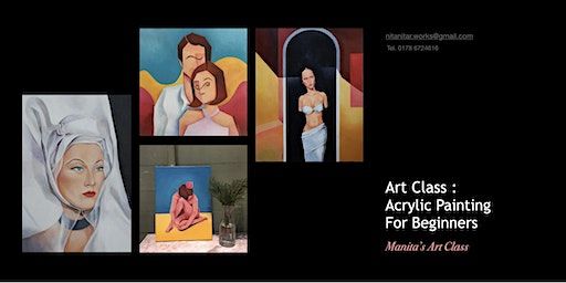 Art Class : Acrylic Painting for Beginner | Berlin