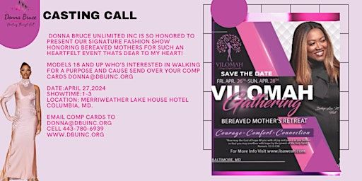 Casting Call | 5020 Gwynn Oak Ave