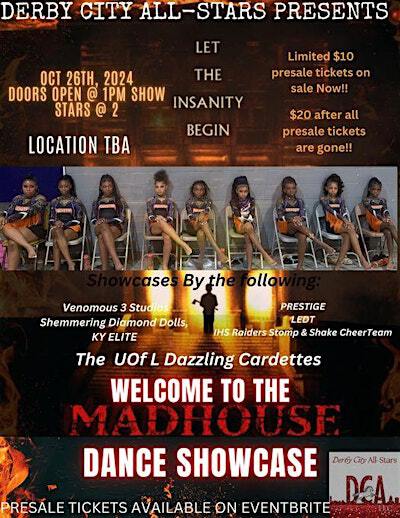 WELCOME TO THE MAD HOUSE DANCE SHOWCASE | South Louisville Community Center