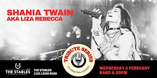 Tribute Series: Shania Twain AKA Liza Rebecca | The Stables Events Venue & Secret Garden Leigh Road, Matakana Country Park, Matakana, New Zealand
