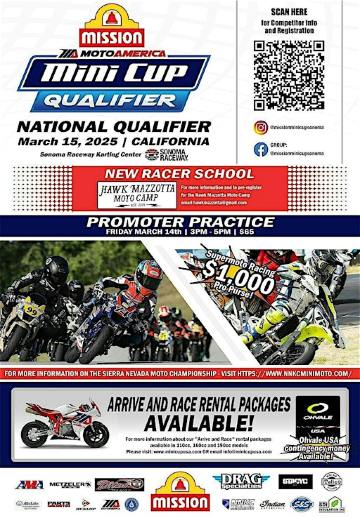 Mission Mini Cup Sonoma | Sonoma Raceway Karting Center