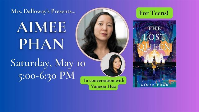 Aimee Phan's THE LOST QUEEN In Store Author Book Launch And Signing | Mrs Dalloway's