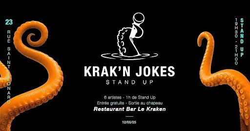 Soirée stand-up au Kraken | Kraken Bar restaurant - Nantes