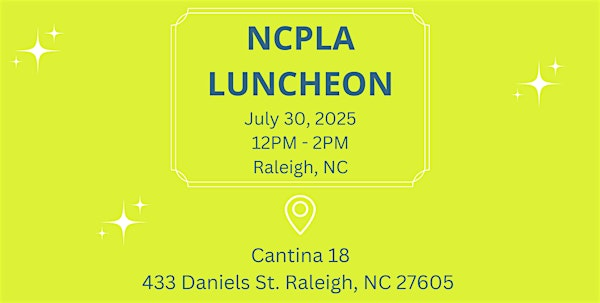 Triangle NCPLA Luncheon | Cantina 18