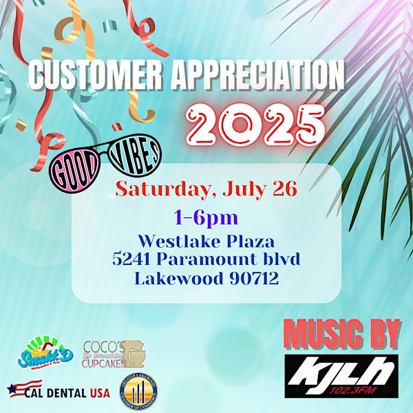 3rd Annual Customer Appreciation Day | Coco's Lip Smacking Cupcakes