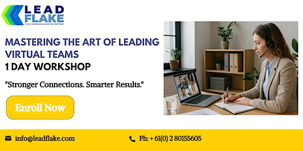 Managing Teams Across Distance - Workshop in Pasir Gudang | For venue details, reach us at info@leadflake.com