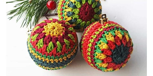 Crochet Christmas Baubles | Ed’s Mercantile