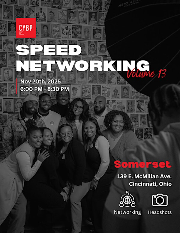 Annual Speed Networking Event | Somerset Bar