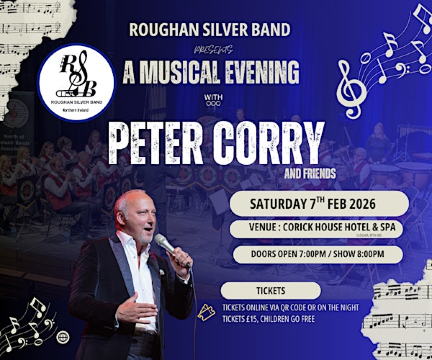 Roughan Silver Band with Peter Corry | Corick House Hotel & Spa